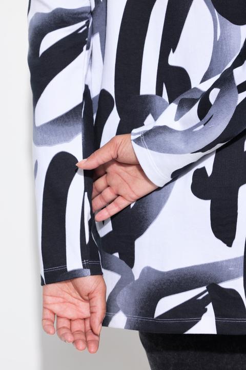 Produktbild Angel of Style Sweatshirt, Comfort Fit, Buchstaben-Print, Langarm (42)
