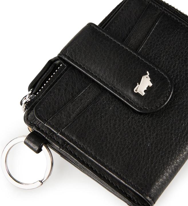 Actual product image Braun Büffel JOY RFID mit Schlüsselring 8CS black