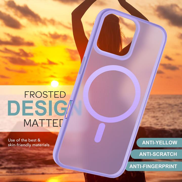 Produktbild Nalia Matte Hybrid Hülle mit MagSafe Funktion (Apple iPhone 16 Pro Max)