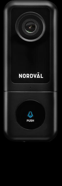 Actual product image Nordval Nordväl SH105-32GB Video Doorbell with Night Vision, 2K QHD, 32GB, Wi-Fi (Wi-Fi)