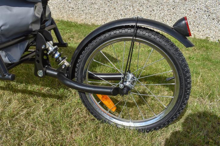 Produktbild BuzzRack Anhänger Mit 1 Rad, Gefedert Tasche