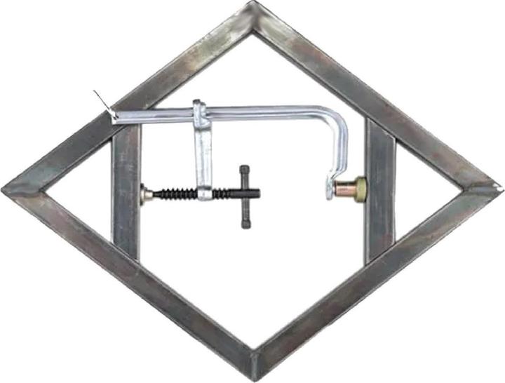 Immagine prodotto Schweisskraft Morsetto a vite completamente in acciaio USZ 216 (216 mm)