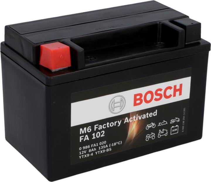 Bosch Automotive M6 Factory Activated FA 102 (12 V, 8 Ah, 135 A)