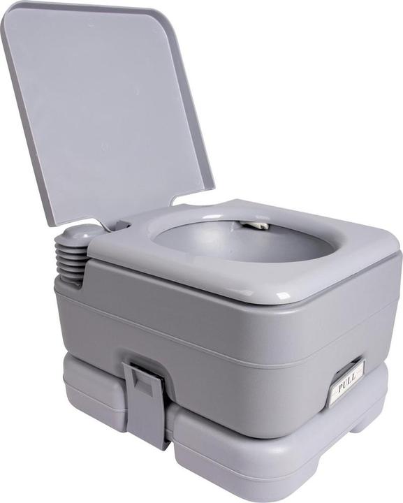 Actual product image Bo-Camp Draagbaar toilet - Flush - Grijs