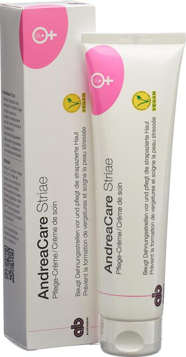 Produktbild AndreaCare Striae (Schwangerschaftsstreifen) PflegeCreme (Körpermilch, 150 ml)