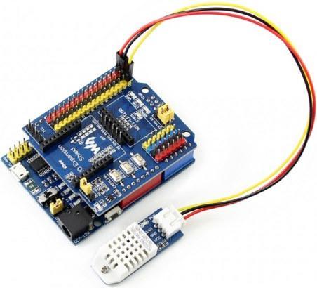 Actual product image WaveShare DHT22 temperature and humidity sensor pluggable