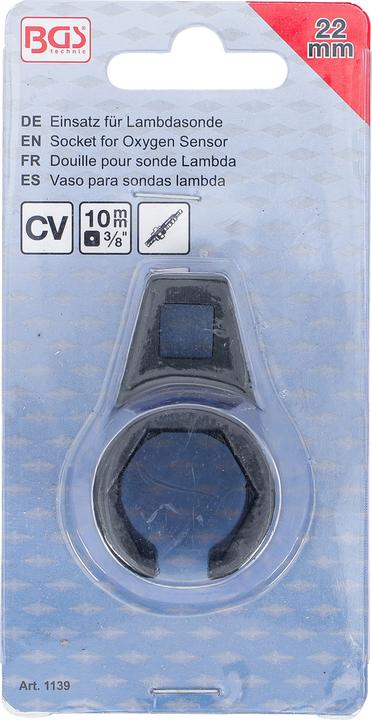 Actual product image BGS Insert for lambda sensor Drive square drive 10 mm (3/8")