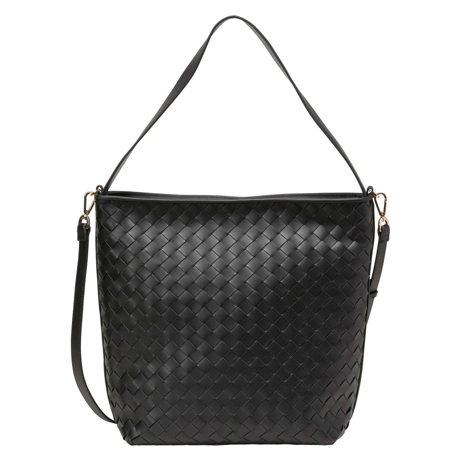 Marc O'Polo, Damen, Handtasche, Dunja Hobo Bag, Schwarz