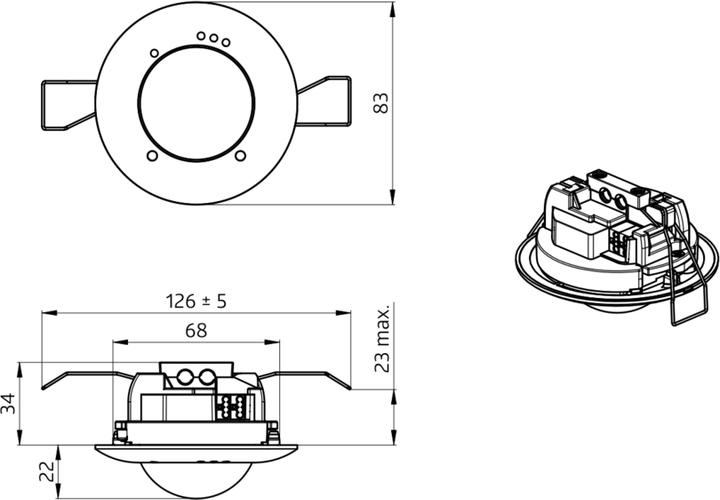 Image du produit BEG PD2N-KNXs-OCCULOG-DX-FR (6 m)