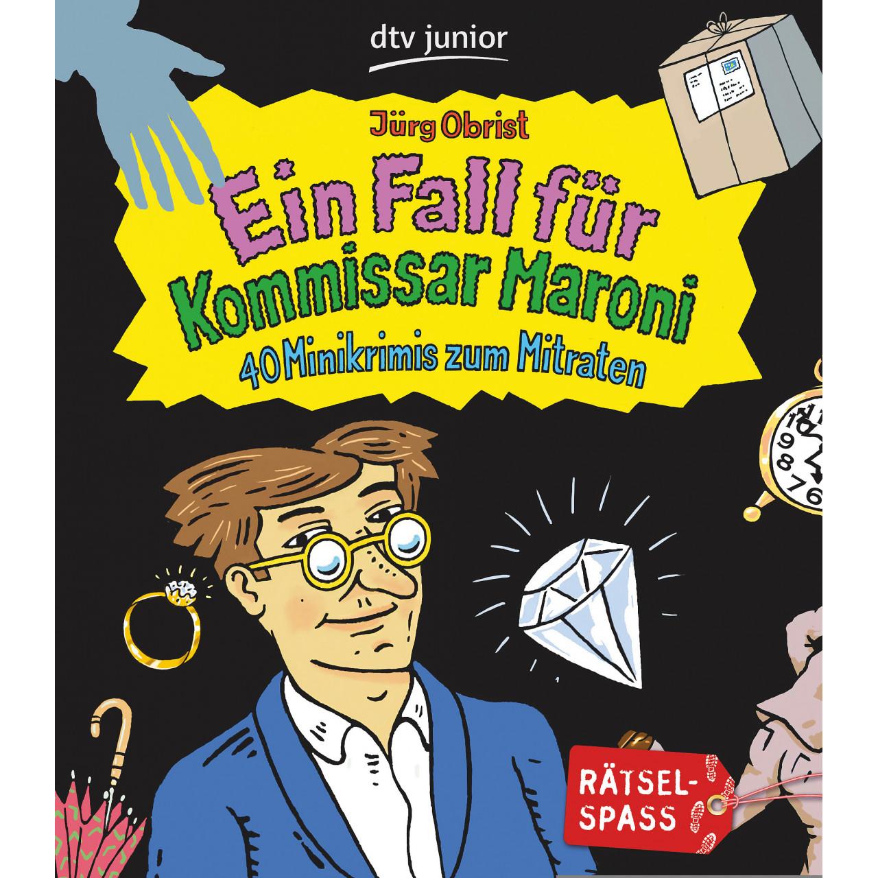 Ein Fall für Kommissar Maroni, Kinderbücher von Jürg Obrist