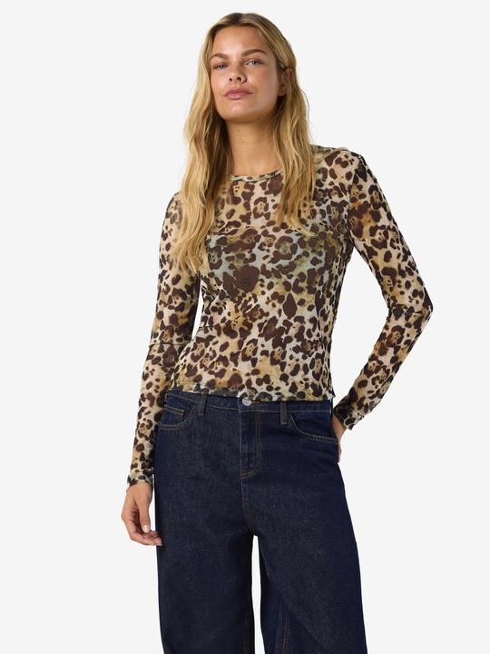 Immagine prodotto Noisy May Langärmeliges Mesh Oberteil (L)