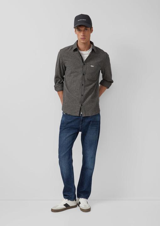 Immagine prodotto s.Oliver Hemd Regular Fit: Strukturiertes Hemd aus Baumwolle (L, S)