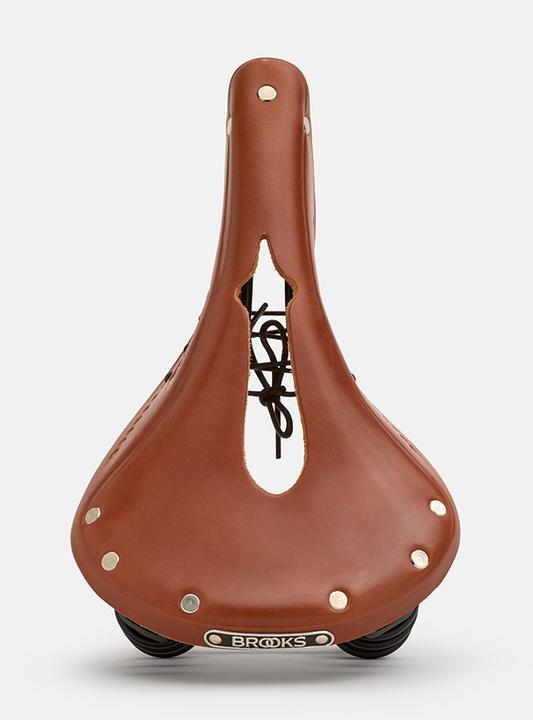 Actual product image Brooks Running BROOKS Bicycle Saddle Flyer Carved, Honey