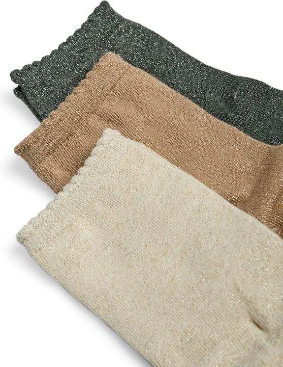 Produktbild Pieces Pcsebby Glitter Long 3-Pack Socks Noos (3er Pack, One Size)