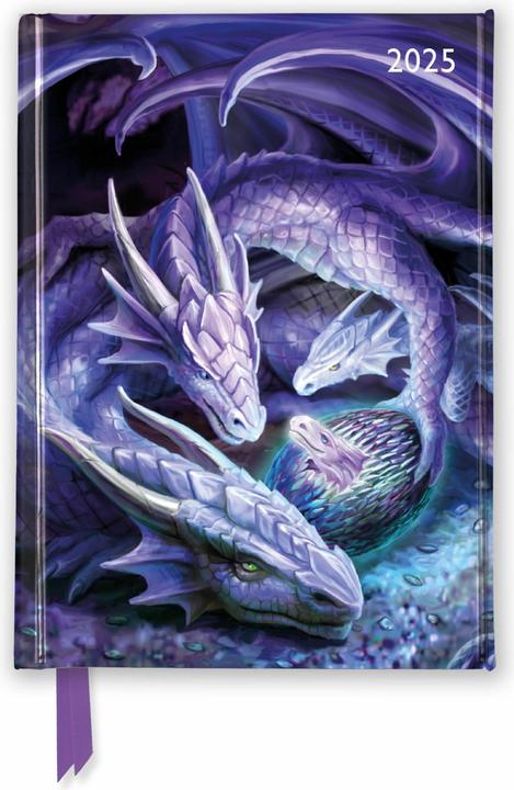 Immagine prodotto Anne Stokes: Welcome Hatchling 2025 Agenda tascabile di lusso - Dalla settimana alla vista (11 x 15 cm, 1 settimana / 2 pagine)