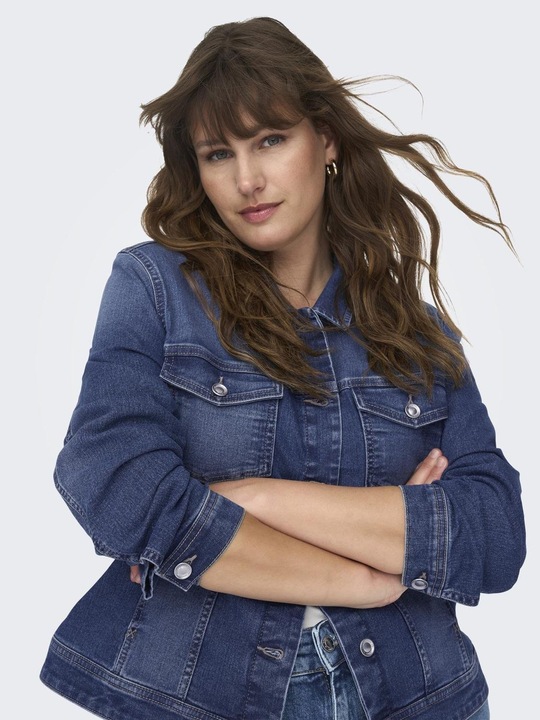 Produktbild Only V-Ausschnitt Jacke Jeansjacke (48)