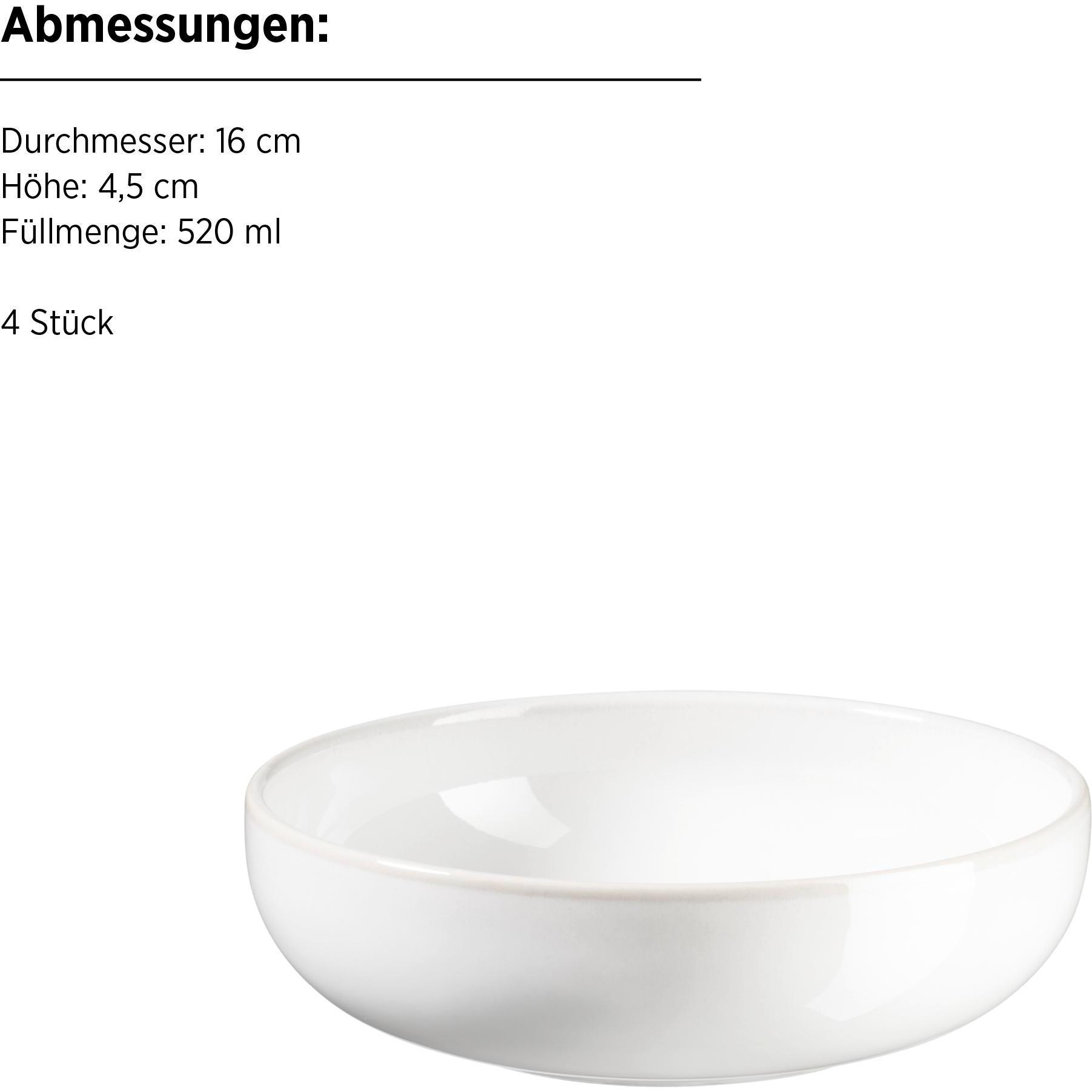 Thumbnail - Mäser Unico, Schüssel + Schale, Weiss