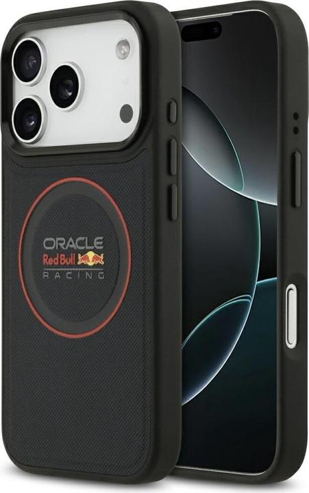 Actual product image Red Bull Case Meshed Red Ring & Metal Buttons MagSafe for iPhone 17 Pro navy (Apple iPhone 17 Pro)