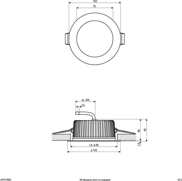 Produktbild EVN L4415139902 (850 lm)