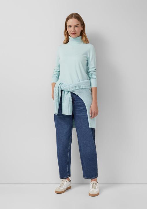 Produktbild S.Oliver Strickpullover Rollkragenpullover aus Viskosemix (44)