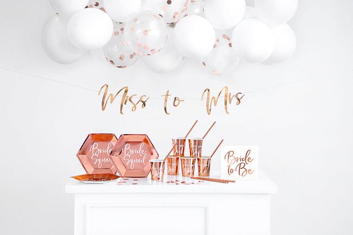 Produktbild Partydeco Streudeko Tischkonfetti Roségold (1 Stück)