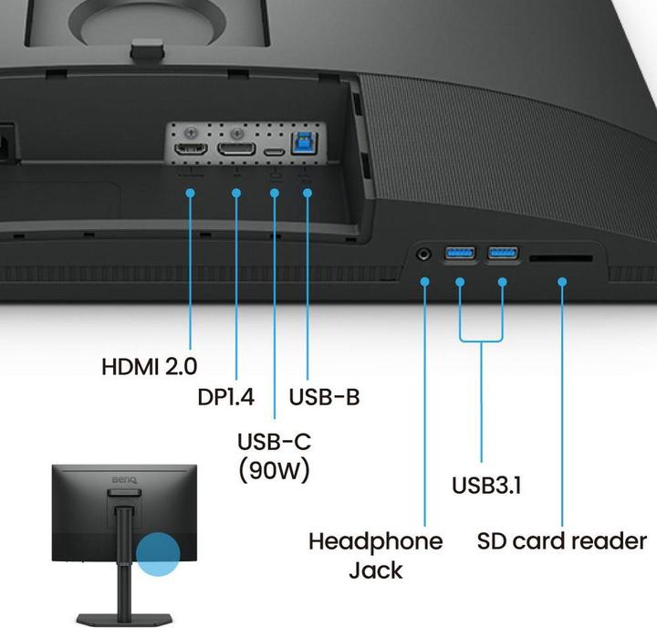 Image du produit BenQ PhotoVue SW242Q (2560 x 1600 pixels, 24.10")