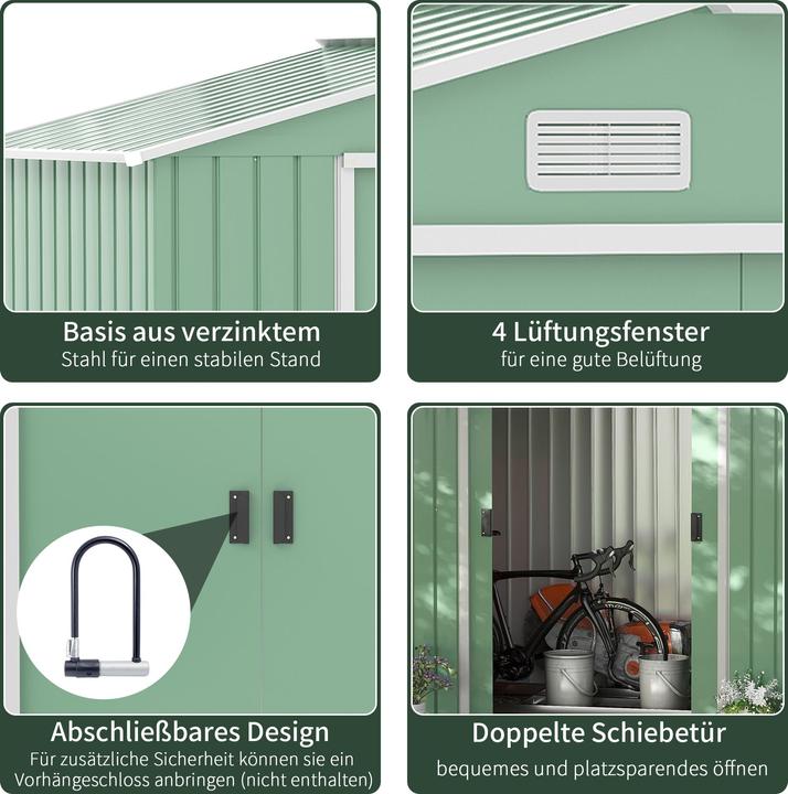 Produktbild Outsunny Gartenschuppen