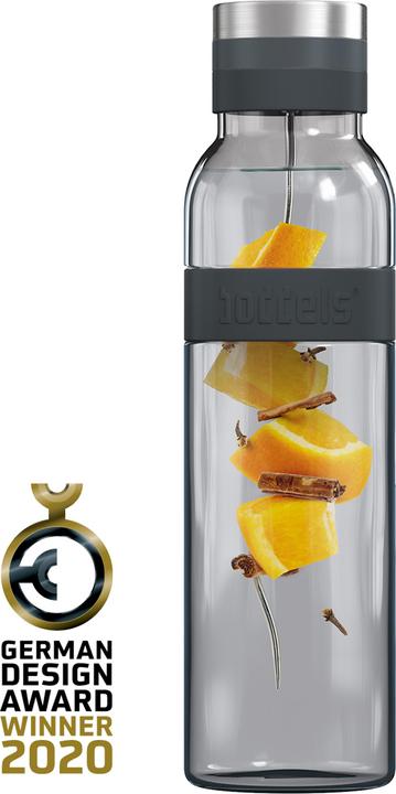 Produktbild Boddels Glaskaraffe Sund 1,1 l, Anthrazitgrau (1.10 l)