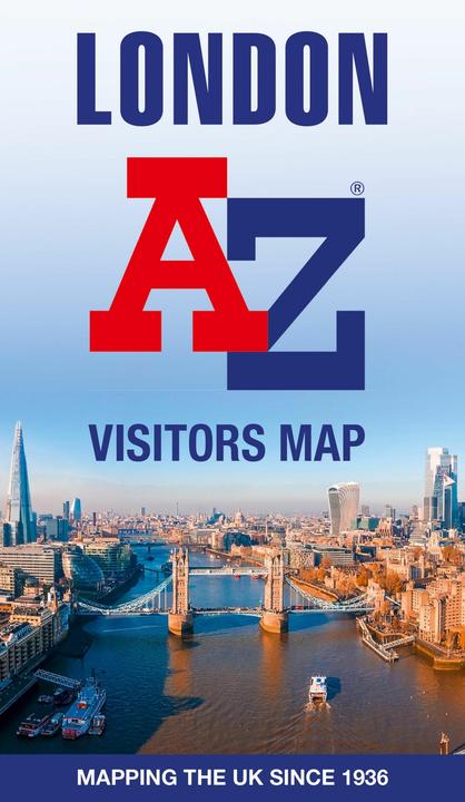 Actual product image London A-Z Visitors Map