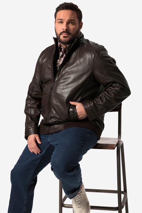 Actual product image Boston Park Lederjacke, Leder, Lammnappa, bis Gr. 84/86 (74)