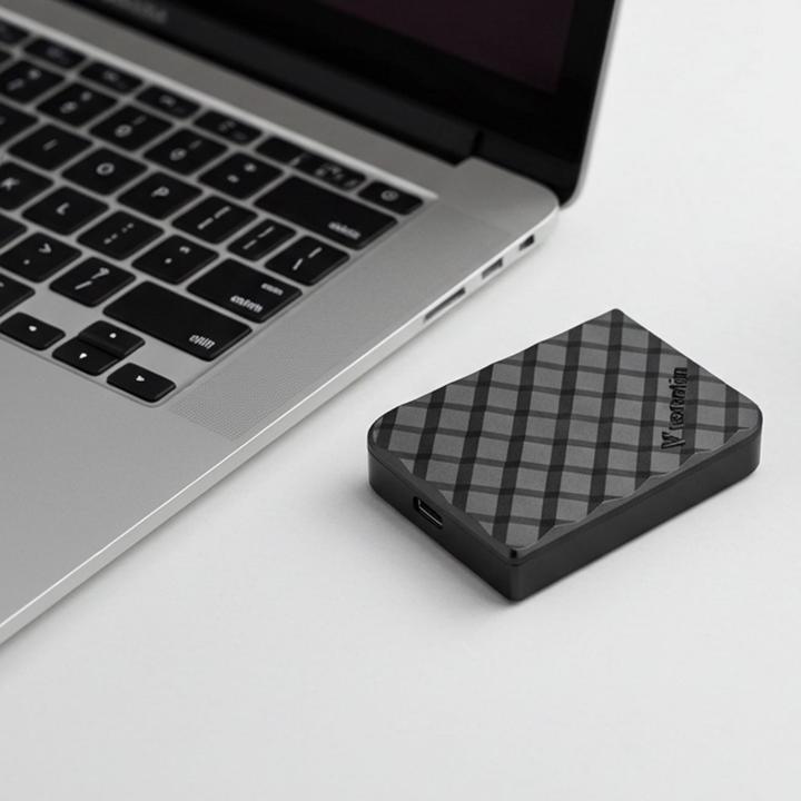 Produktbild Verbatim Disque SSD externe Store'N'Go Mini Diamond USB-C - 2To (Noir) (2 TB)