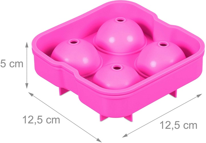 Actual product image Relaxdays 2x ice cube mould