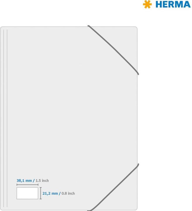 Produktbild HERMA Universal Etiketten A4