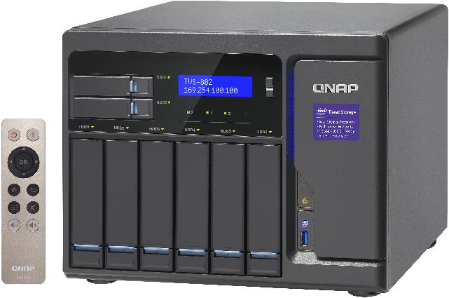 Produktbild QNAP Tvs-882-I3-8g-250w