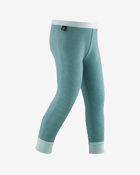 Actual product image Wedze Ski underwear functional trousers baby merino wool - 900 turquoise