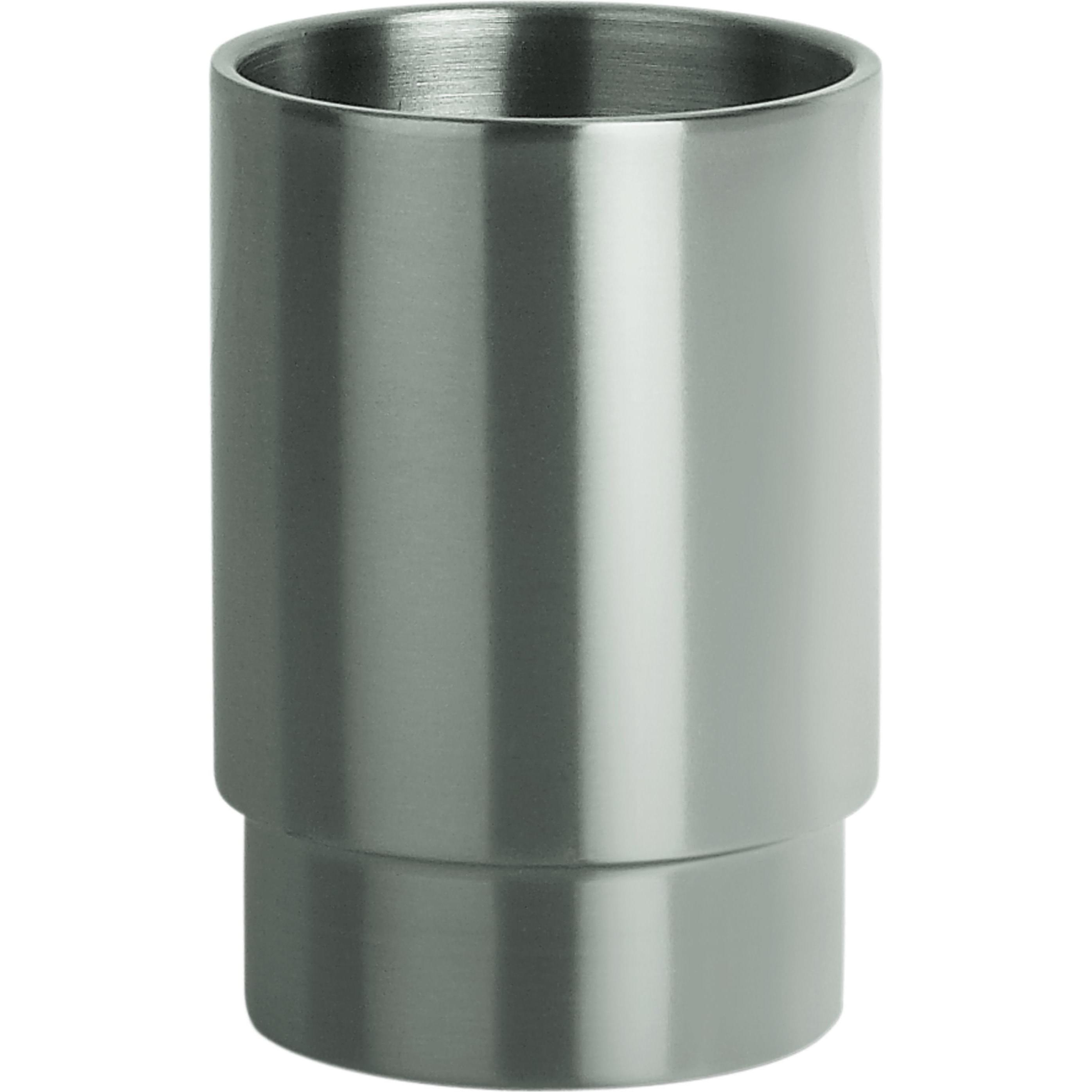 spirella, Zahnputzbecher, Nyo-steel (6.5 x 9.5 cm)