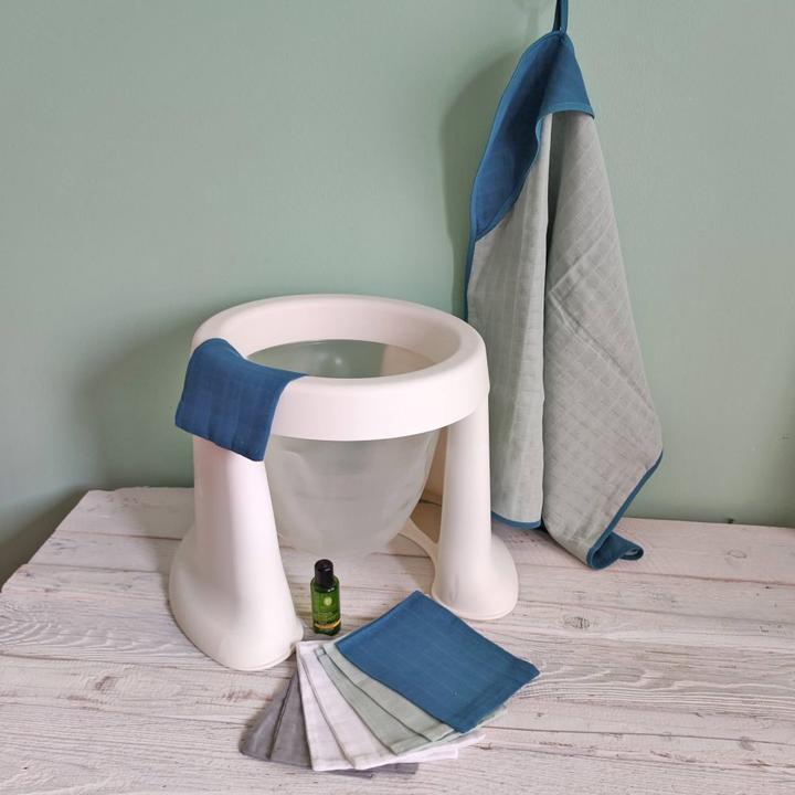 Actual product image Makian Baby flannels & wash mitts