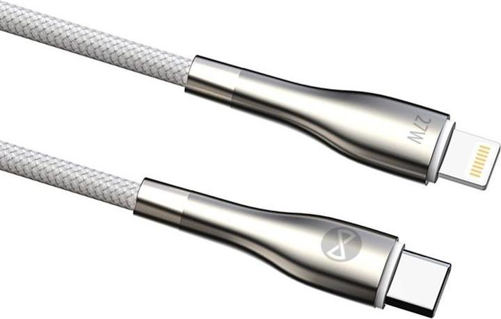 Produktbild Forever Schlankes Kabel USB-C - Lightning 1,0 m 27W weiss (1 m, 27 W)