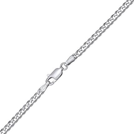 Immagine prodotto Silvego Catena da uomo in argento Pancer TTT80GDN - Lunghezza: 55 cm (Argento 925)