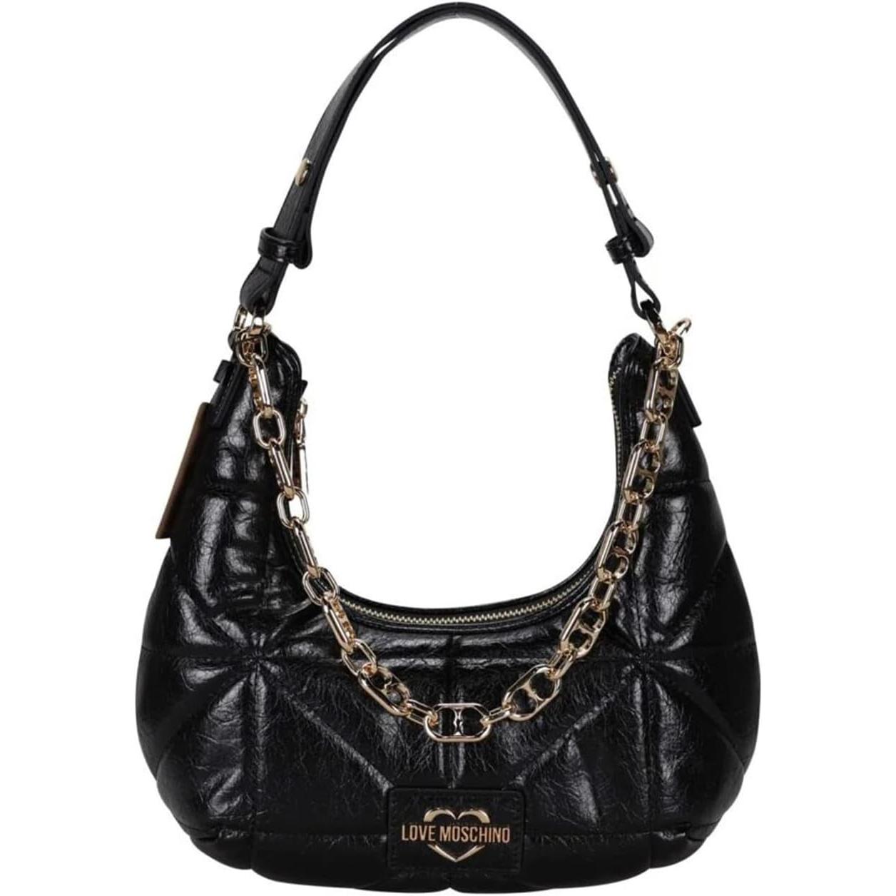 Love Moschino, Vrouwen, Handtas, PU Tasche GRS, Zwart