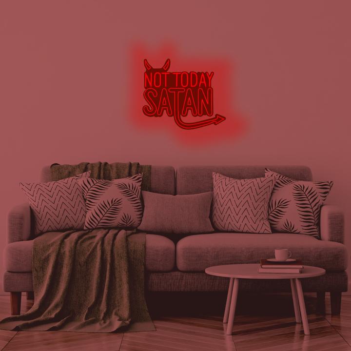 Produktbild Locomocean LED Wandneon - Not Today Satan