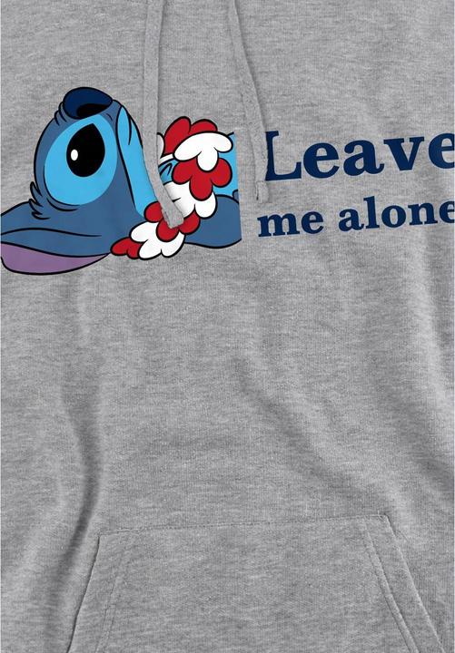 Produktbild Lilo & Stitch Leave Me Alone Kapuzenpullover (L)