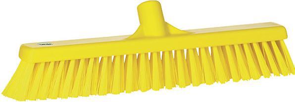 Vikan Broom 410mm Soft/Stiff, Yellow (10 pcs.)