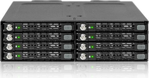 Produktbild Icy Dock ToughArmor MB998SK-B - Gehäuse für Speicherlaufwerke - 2.5" (6.4 cm)