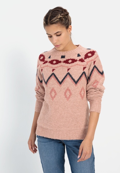 Actual product image Camel Active Knitted jumper with Norwegian pattern (S)