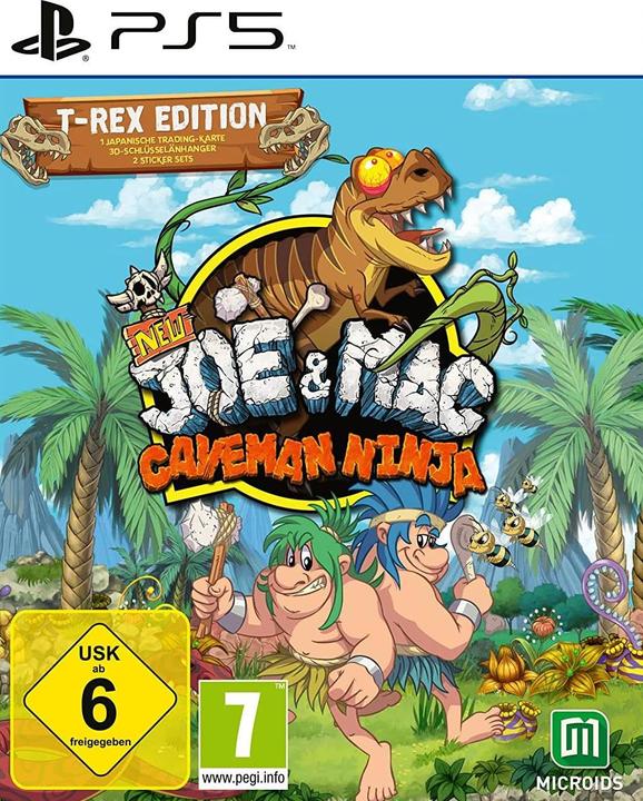 Actual product image astragon New Joe & Mac: Caveman Ninja -- T-Rex Edition (PS5, DE)