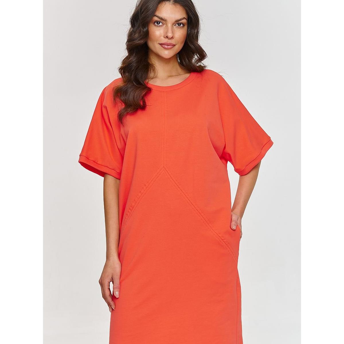 Makadamia, Damen, Kleider, Alltagskleid, Rosa, (40)
