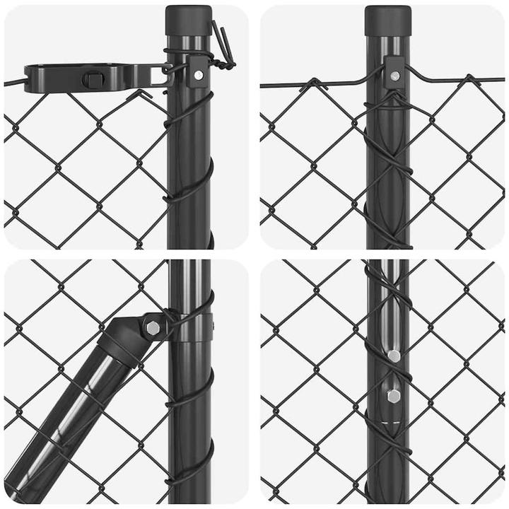 Actual product image vidaXL Zaunpfosten