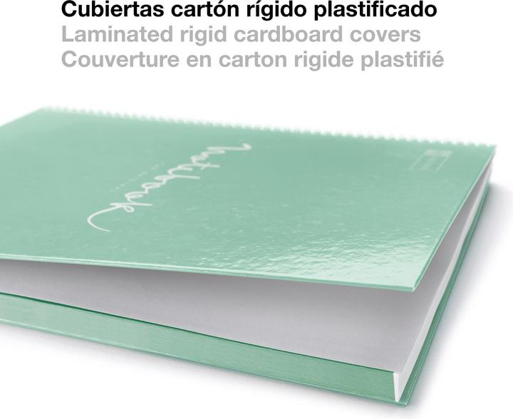 Actual product image Miquelrius Emotions Notebook (A4, Checked, Hardcover)