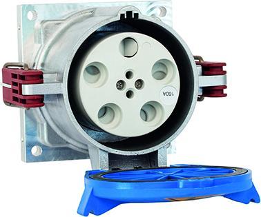 Produktbild Mennekes Anbausteckdose 160A5p6h